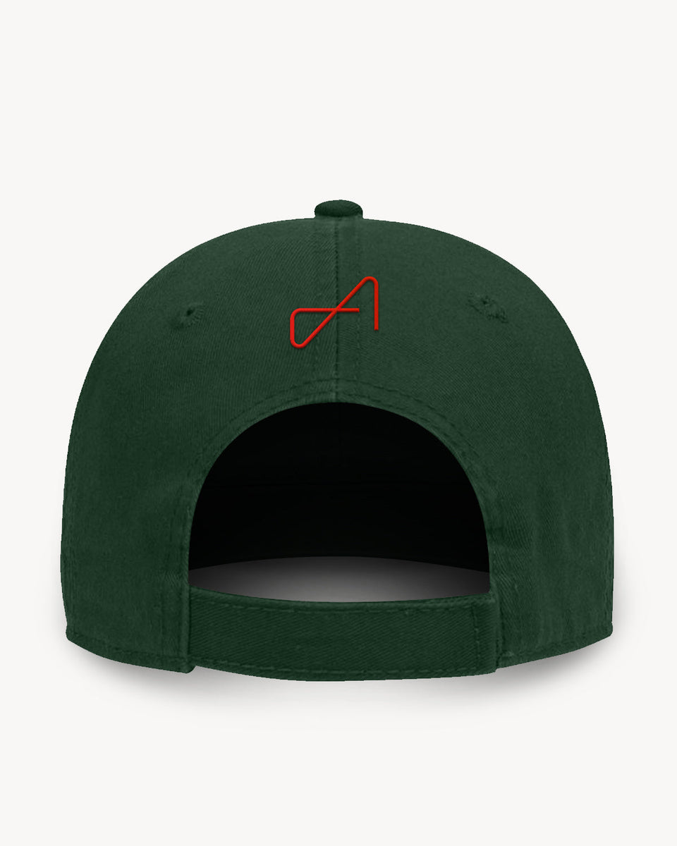Dark green dad hat sales